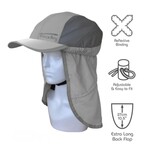 Explorer Bicycle Helmet Hat Dark Grey & Light Grey