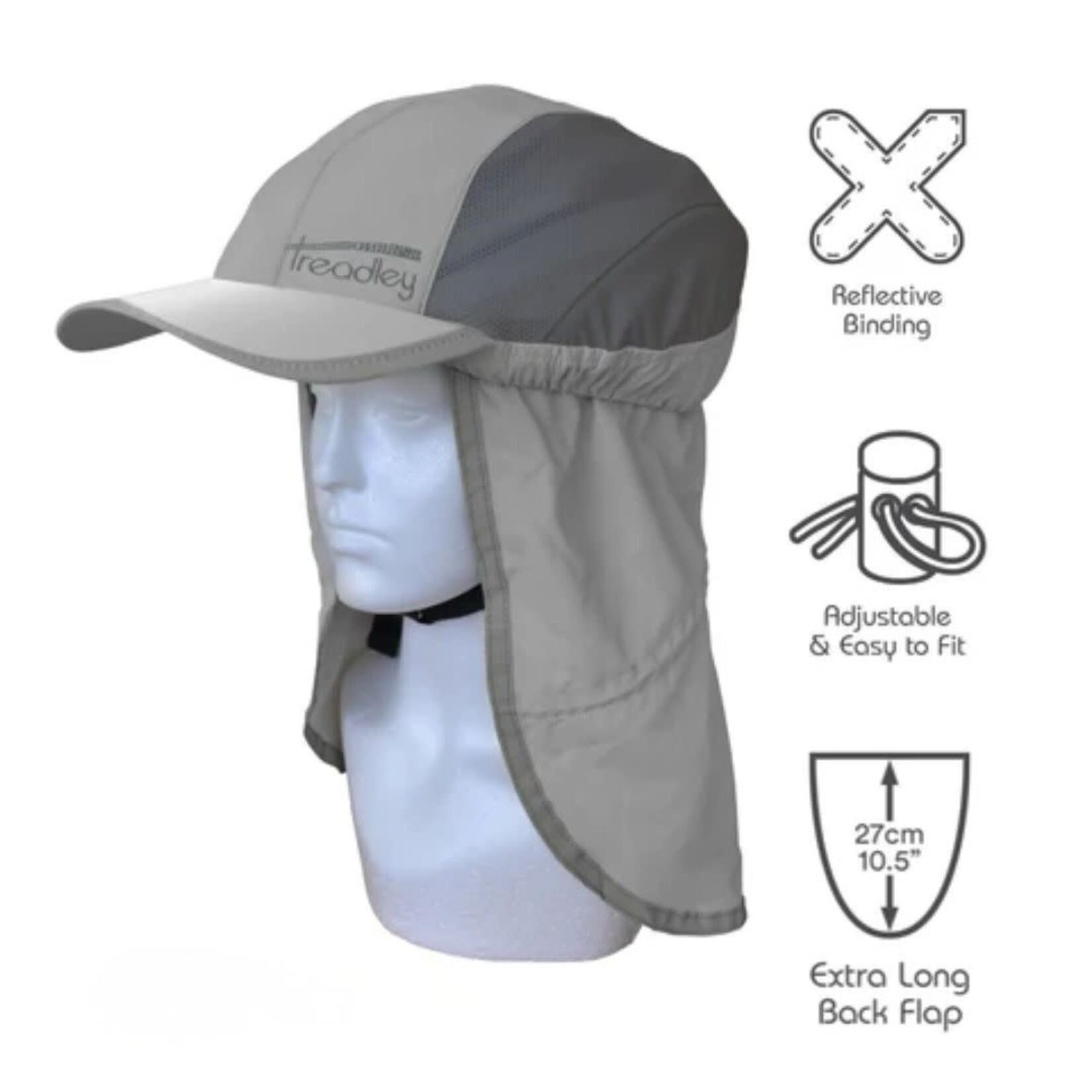 Explorer Bicycle Helmet Hat Dark Grey & Light Grey