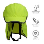 Explorer Bicycle Helmet Hat Hi Vis Waterproof XL
