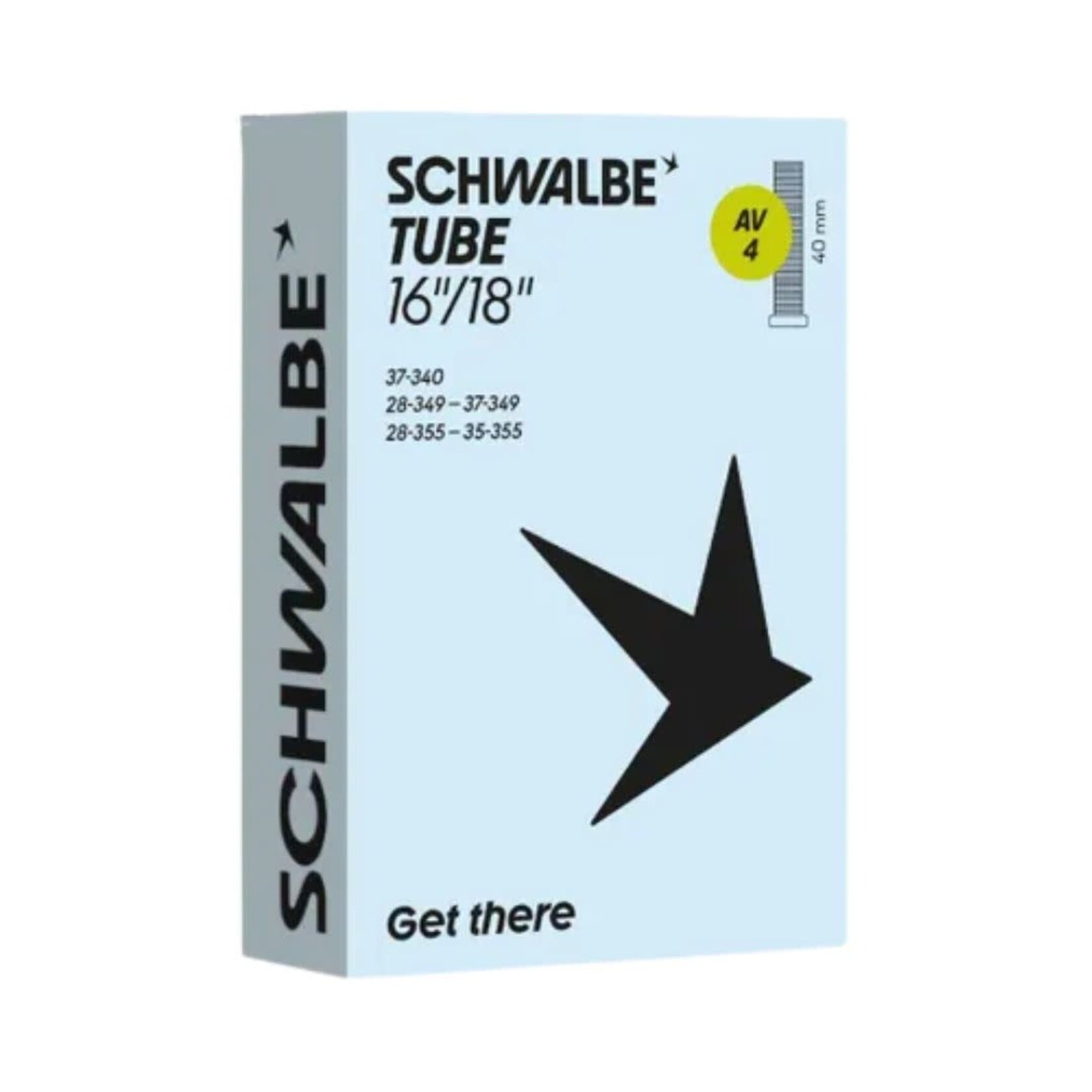 Schwalbe Schwalbe Tube AV4 16 -18 x 1 1/8 - 1 3/8