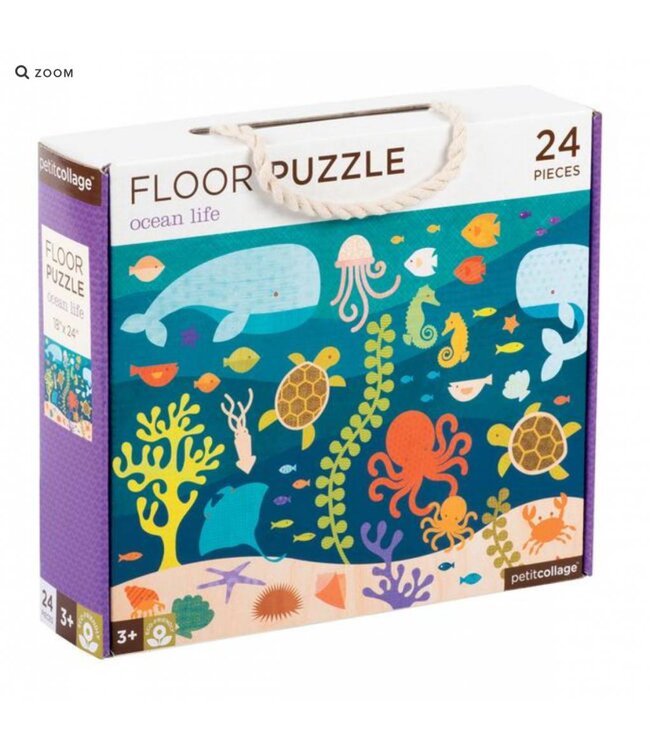 PetitCollage Ocean Life Floor Puzzle
