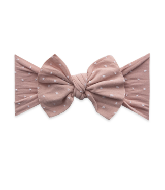 baby bling leopard bow