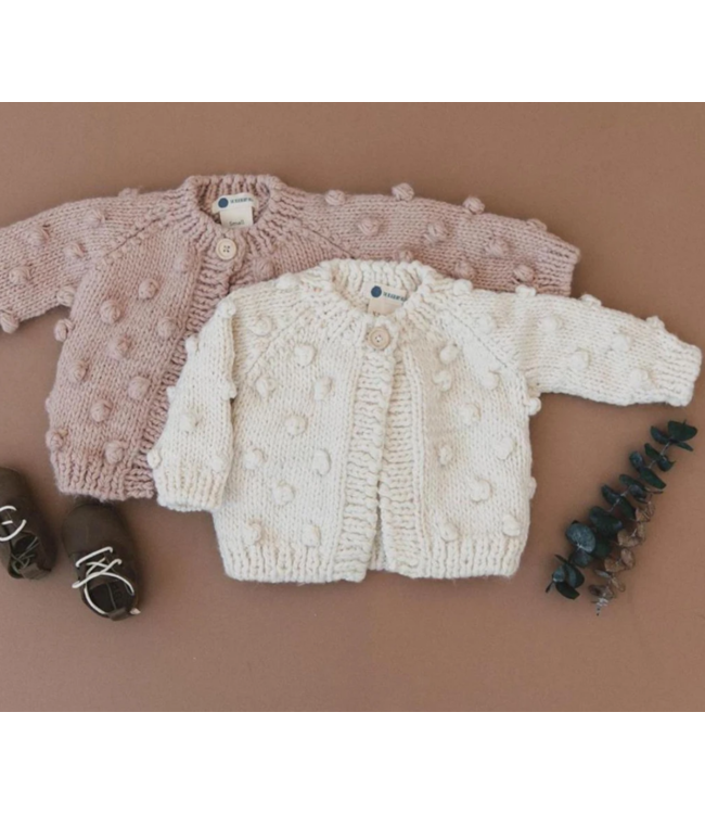 Blueberry Hill Popcorn Cardigan