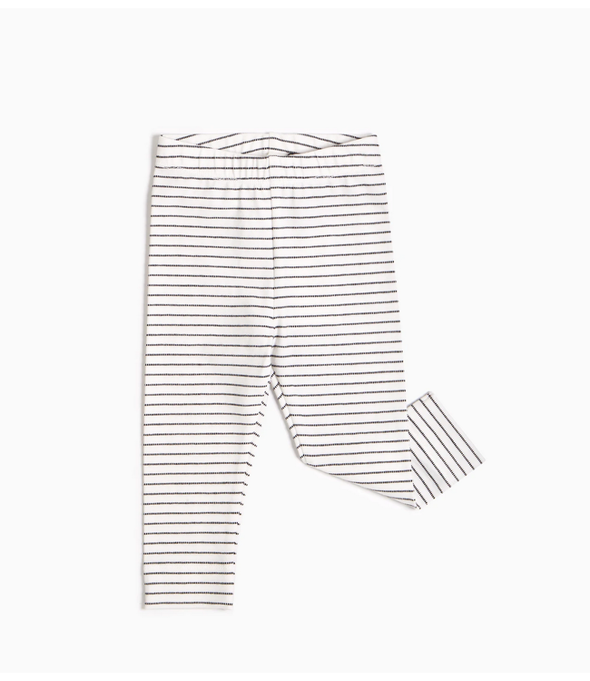 baby black and white striped tights