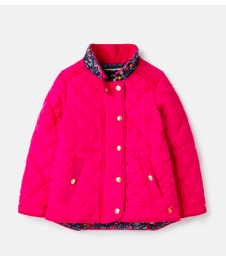 Joules Newdale Pink Quilted Jacket