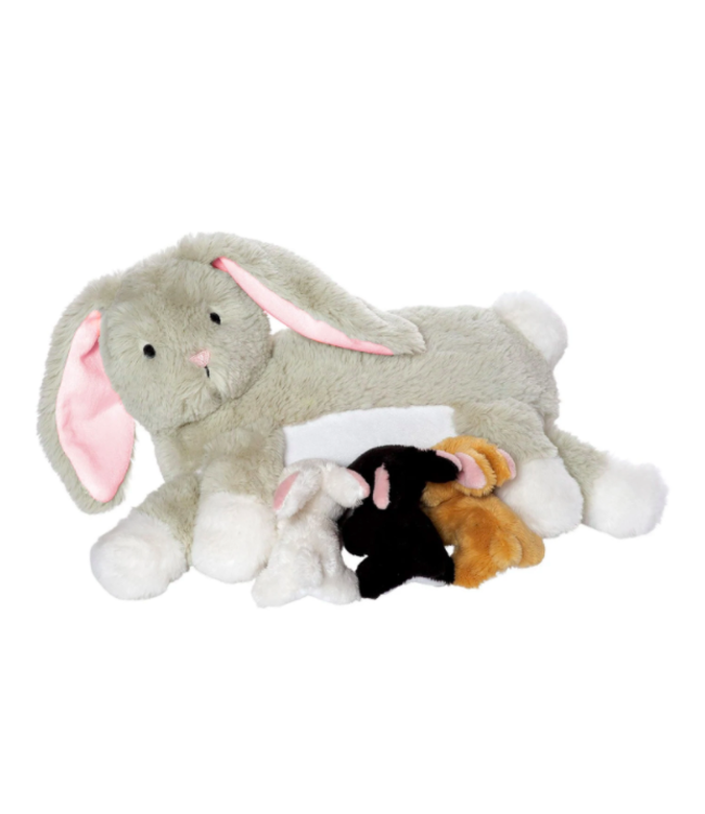 Manhattan Toy Company Nursing Nola Rabbit