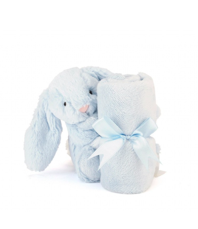 Jellycat Blue Bashful Bunny Soother