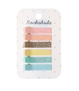 Rockahula Glitter Rainbow Bar Clips