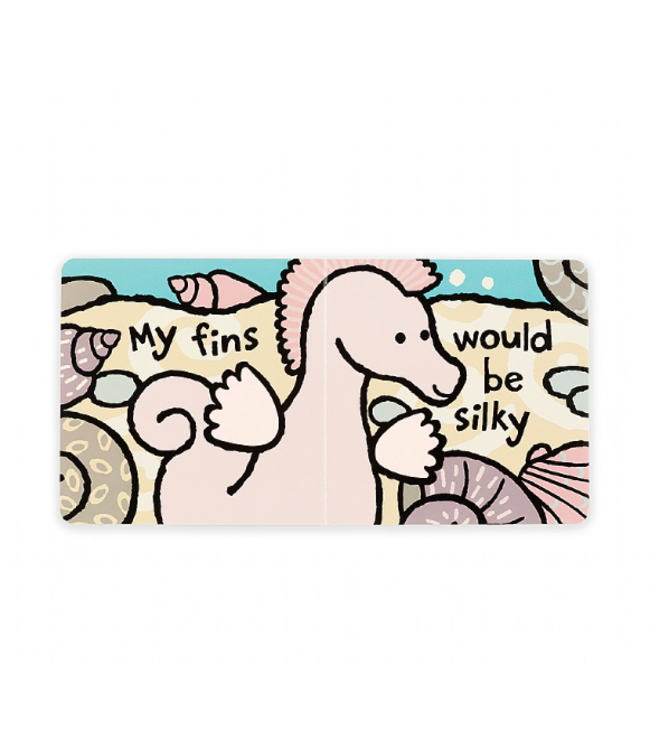 Jellycat If I were A Seahorse Book