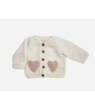 Blueberry Hill Heart Cardigan