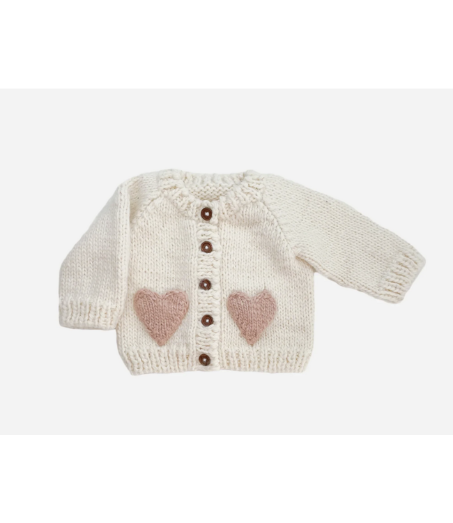 Blueberry Hill Heart Cardigan