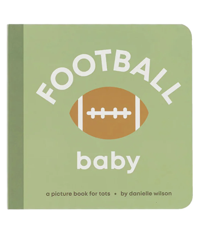 Left Hand Book House Football Baby Board Book
