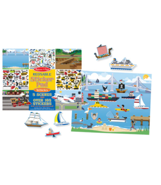 Reusable Sticker Pad Vehicles