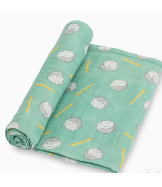 LollyBanks Hole in One Muslin Swaddle