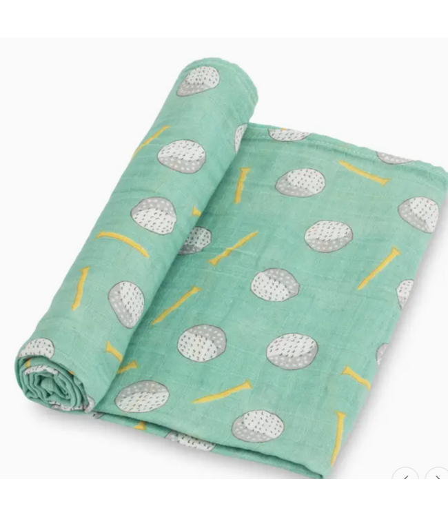 LollyBanks Hole in One Muslin Swaddle