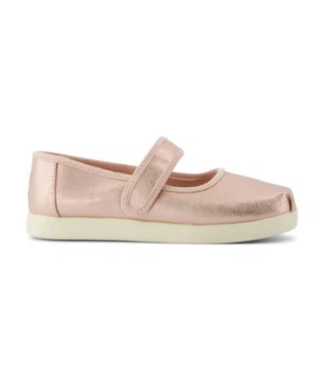 Toms Nora Mary Jane Rose Gold Metallic