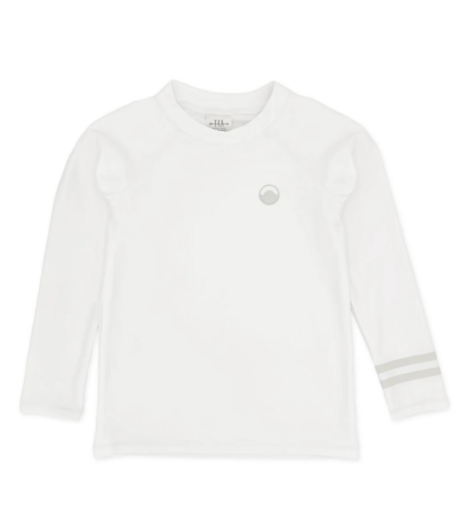 Feather 4 Arrow Long Sleeeve Rashguard White