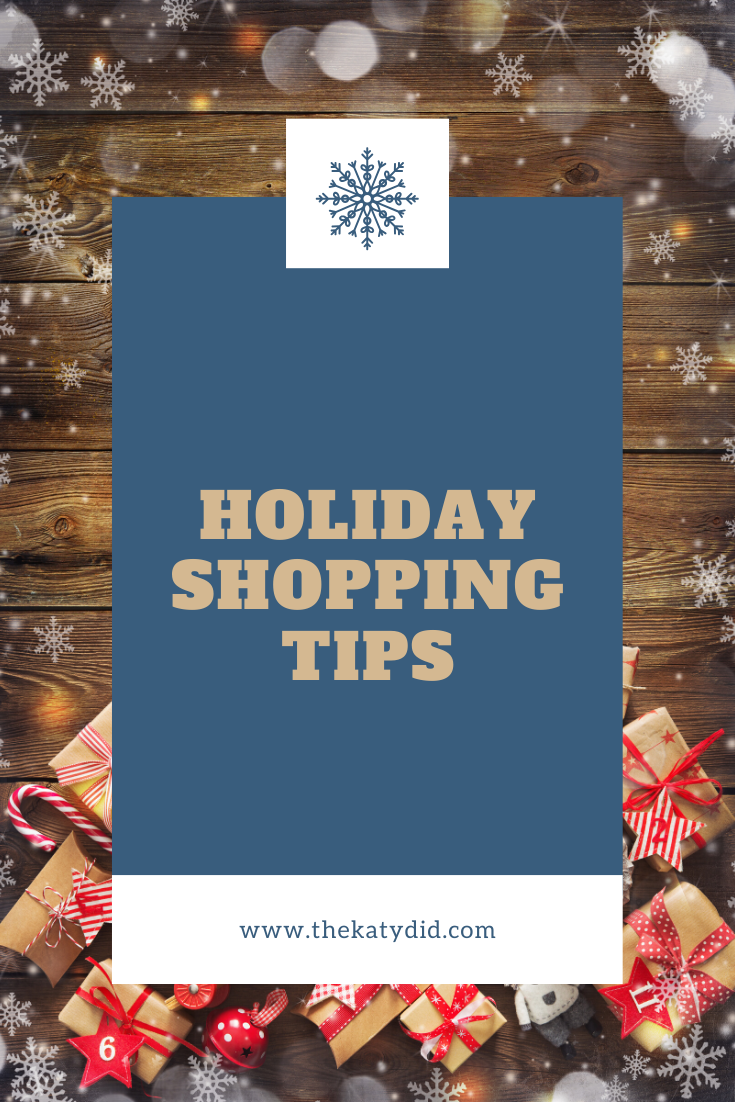5 Tips for Holiday Shopping