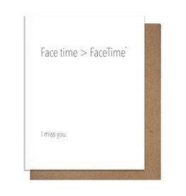 FACETIME GREETING CARD