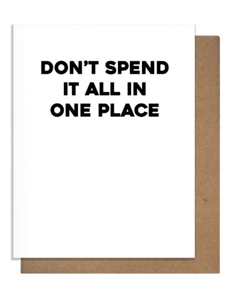 ONE PLACE GREETING CARD