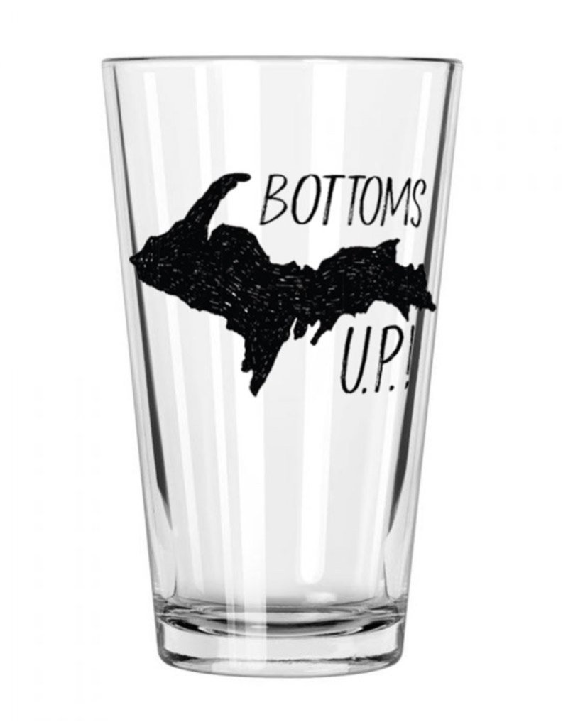 BOTTOMS U.P. PINT GLASS