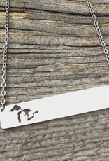 GREAT LAKES BAR NECKLACE