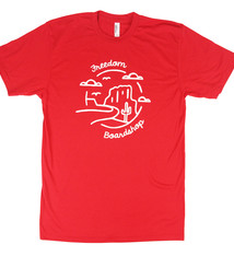 Freedom Boardshop TEE-FREEDOM LANDSCAPE AZ ROAD