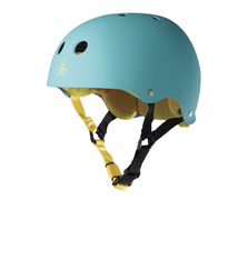 Triple 8 HELMET-TRIPLE 8 SWEATSAVER BAJA TEAL RUBBER