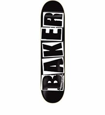 Baker DECK-BAKER BRAND LOGO BLACK/WHITE (8.1)
