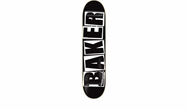 Baker DECK-BAKER BRAND LOGO BLACK/WHITE (8.1)
