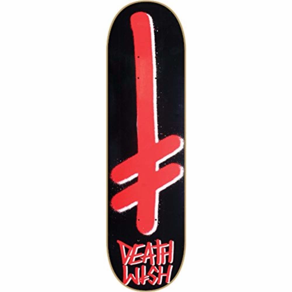 Deathwish DECK-DEATHWISH GANG LOGO BLACK/RED (8.25)