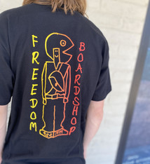 Freedom Boardshop TEE-FREEDOM GONZ SKETCHY