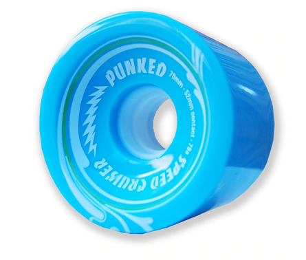 Yocaher WHEELS-FREEDOM LONGBOARD SOLID GREEN (71)