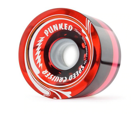 Yocaher WHEELS-FREEDOM LONGBOARD GEL RED (70)