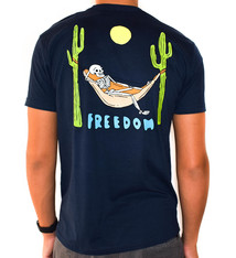 Freedom Boardshop TEE-FREEDOM SKELETON