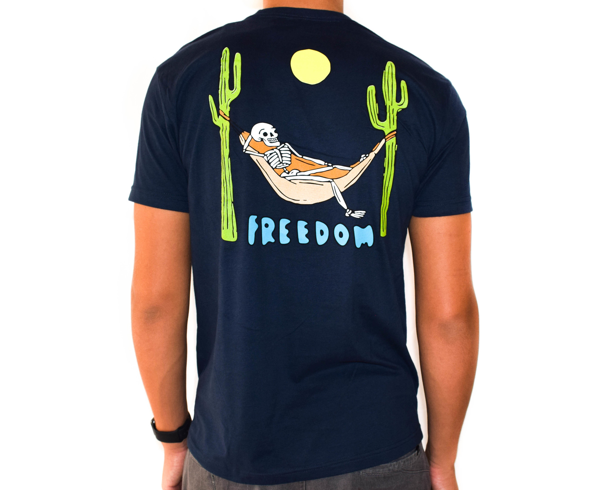 Freedom Boardshop TEE-FREEDOM SKELETON