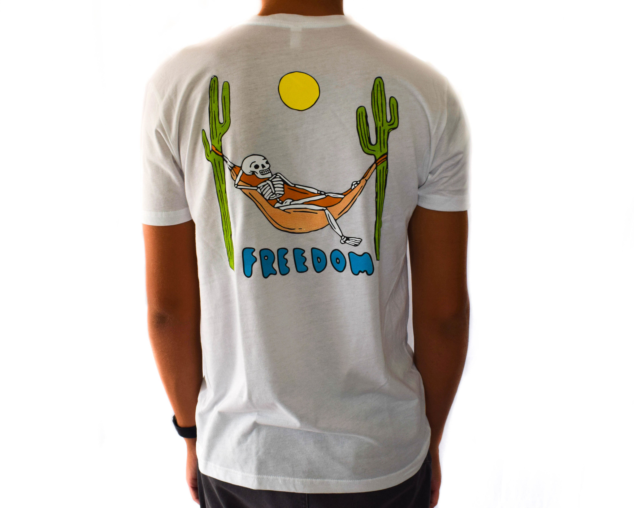 Freedom Boardshop TEE-FREEDOM SKELETON