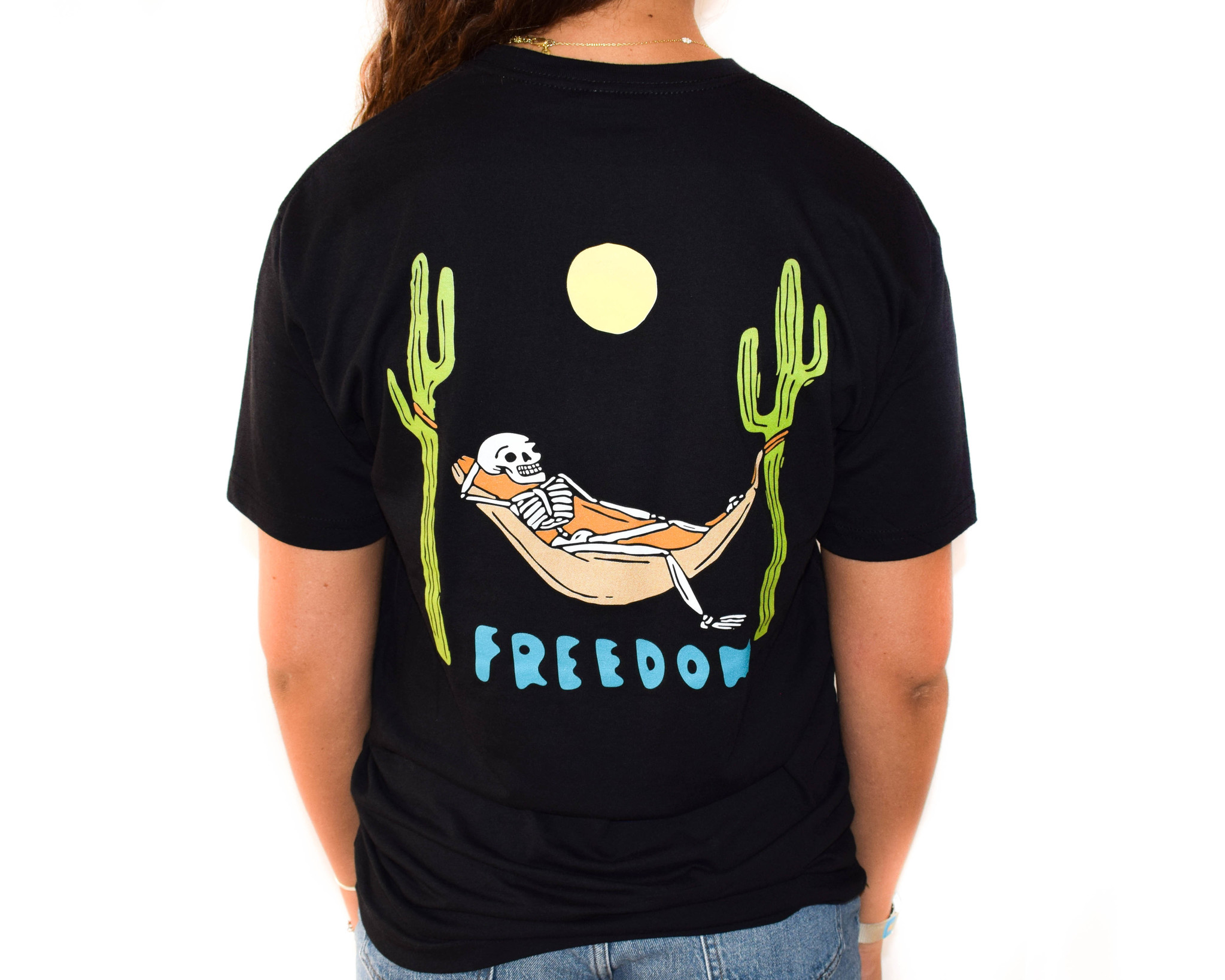 Freedom Boardshop TEE-FREEDOM SKELETON