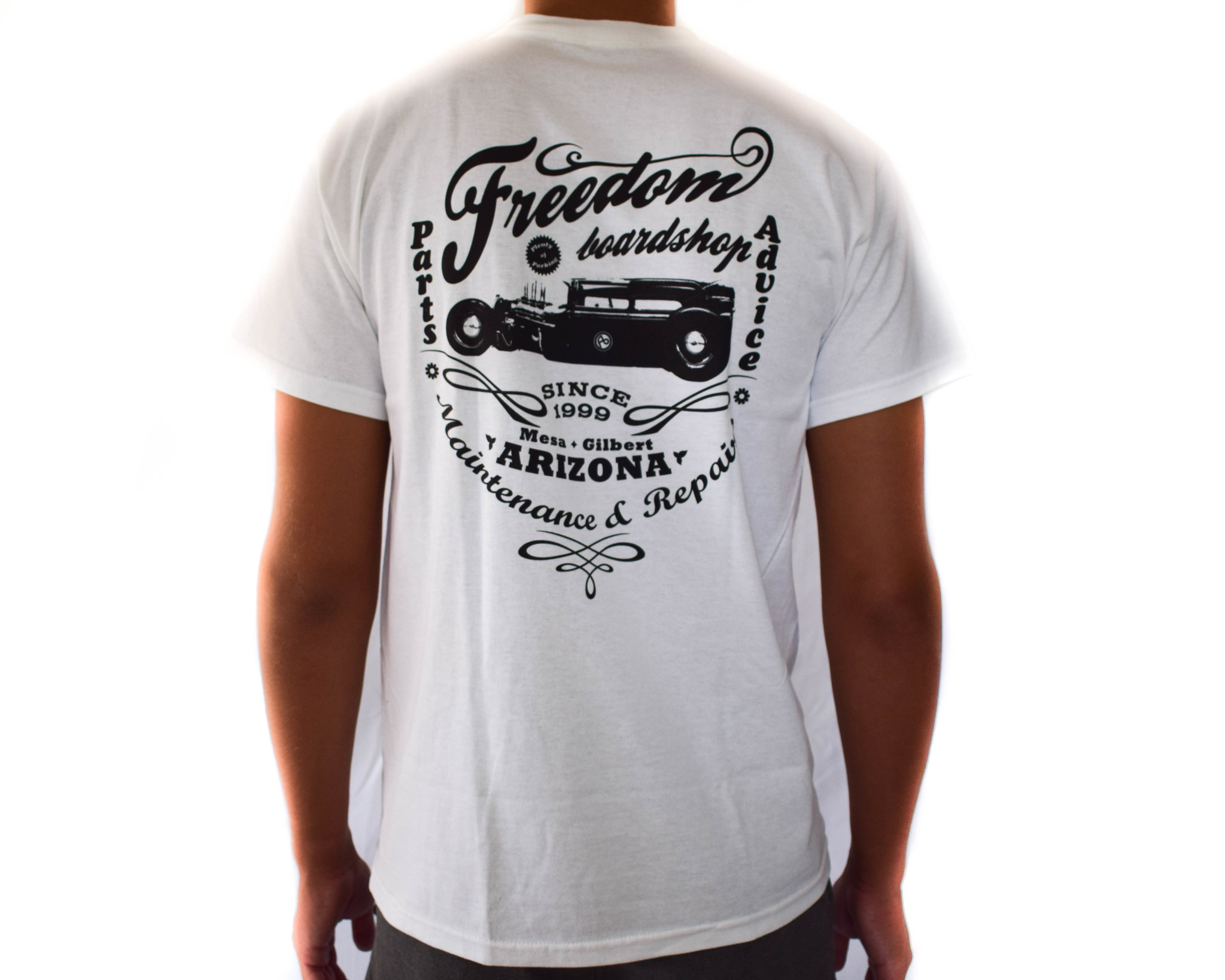 Freedom Boardshop TEE-FREEDOM HOT ROD POCKET