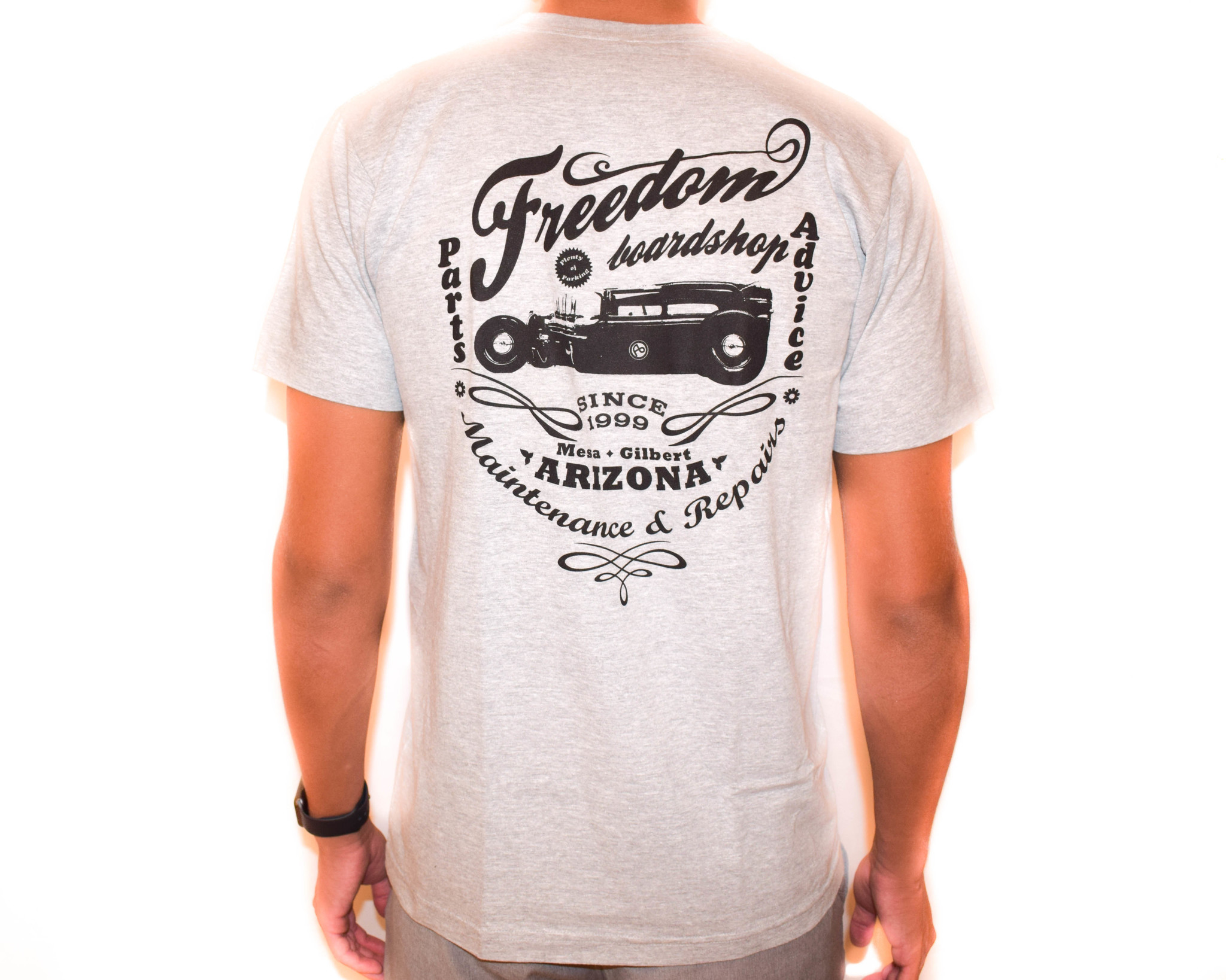 Freedom Boardshop TEE-FREEDOM HOT ROD POCKET