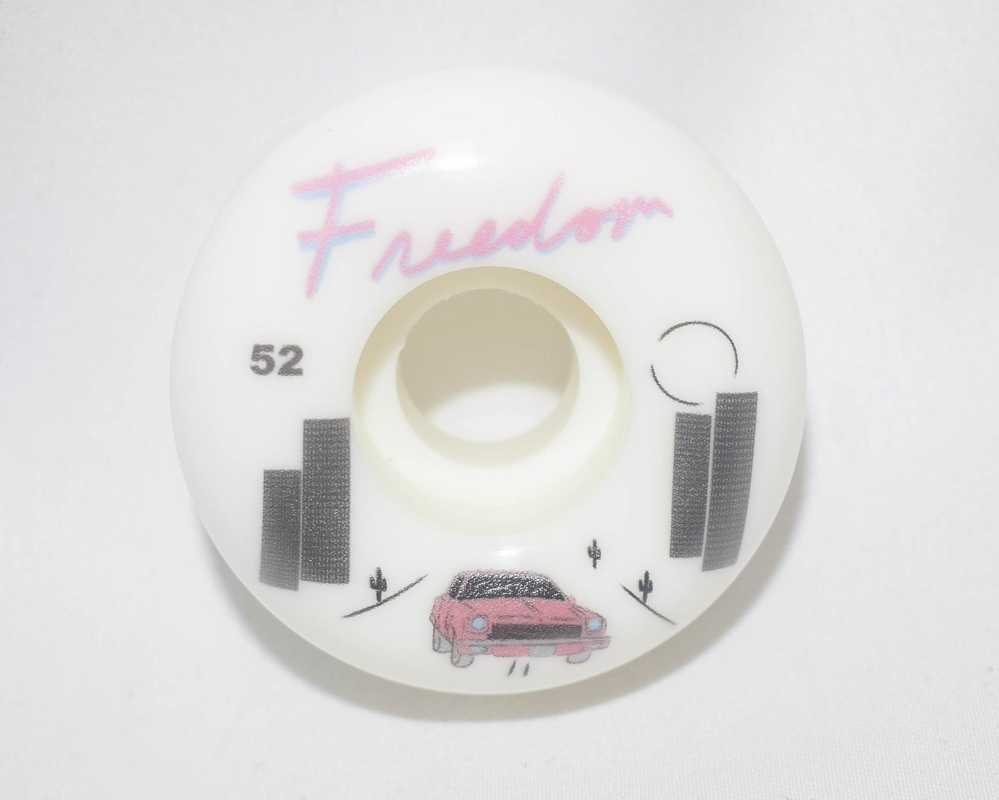 Freedom Boardshop WHEELS-FREEDOM DRIVE PINK (52)