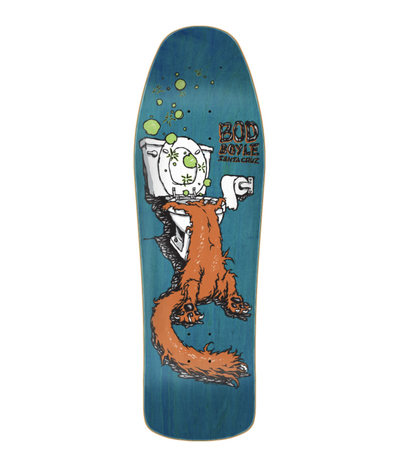 Guggenheim Museum suiker Oorlogsschip Santa Cruz DECK-SANTA CRUZ REISSUE SICK CAT BOYLE (9.99) - Freedom Boardshop