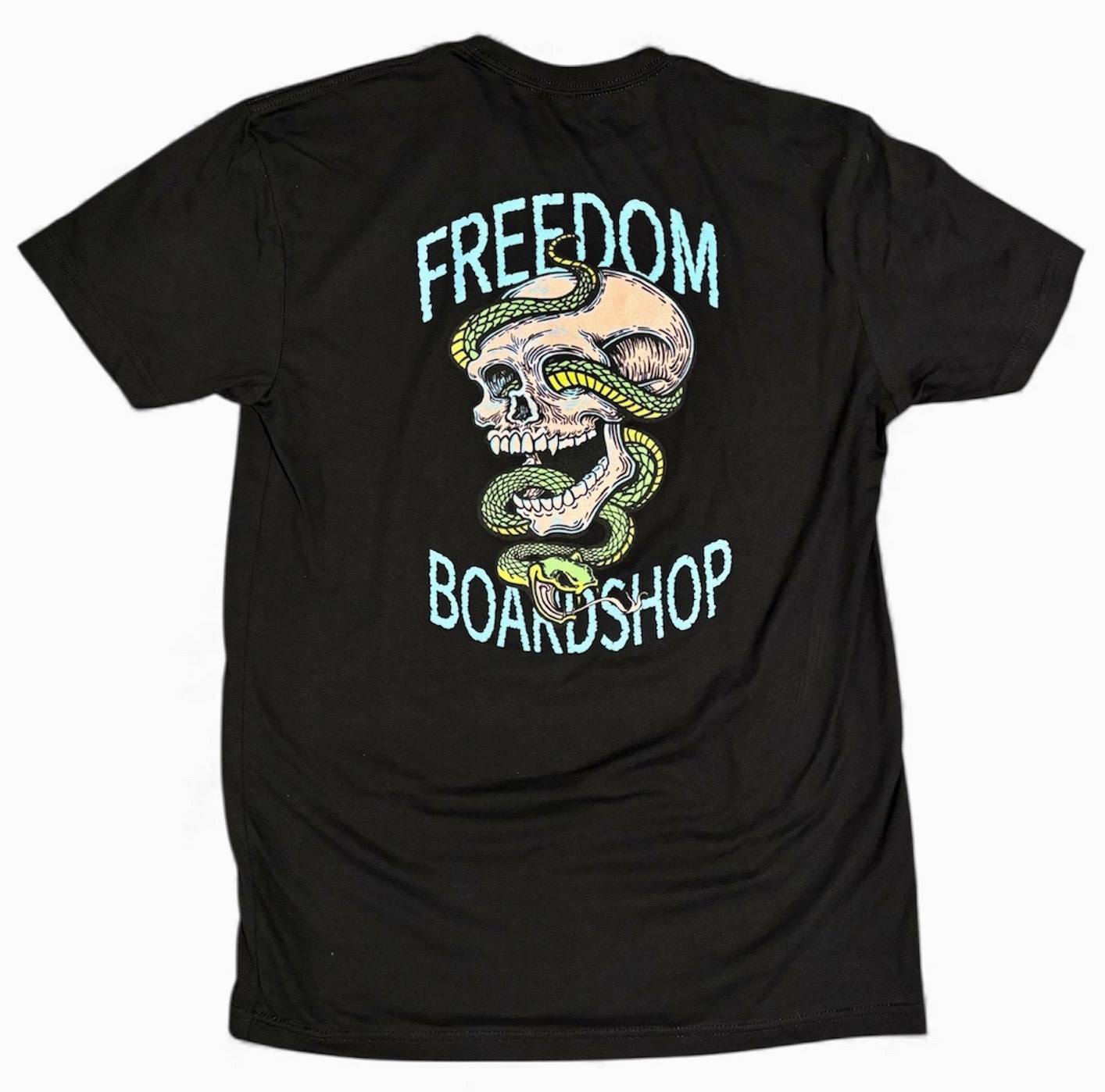 Freedom Boardshop TEE-FREEDOM SKULL & SNAKE 25