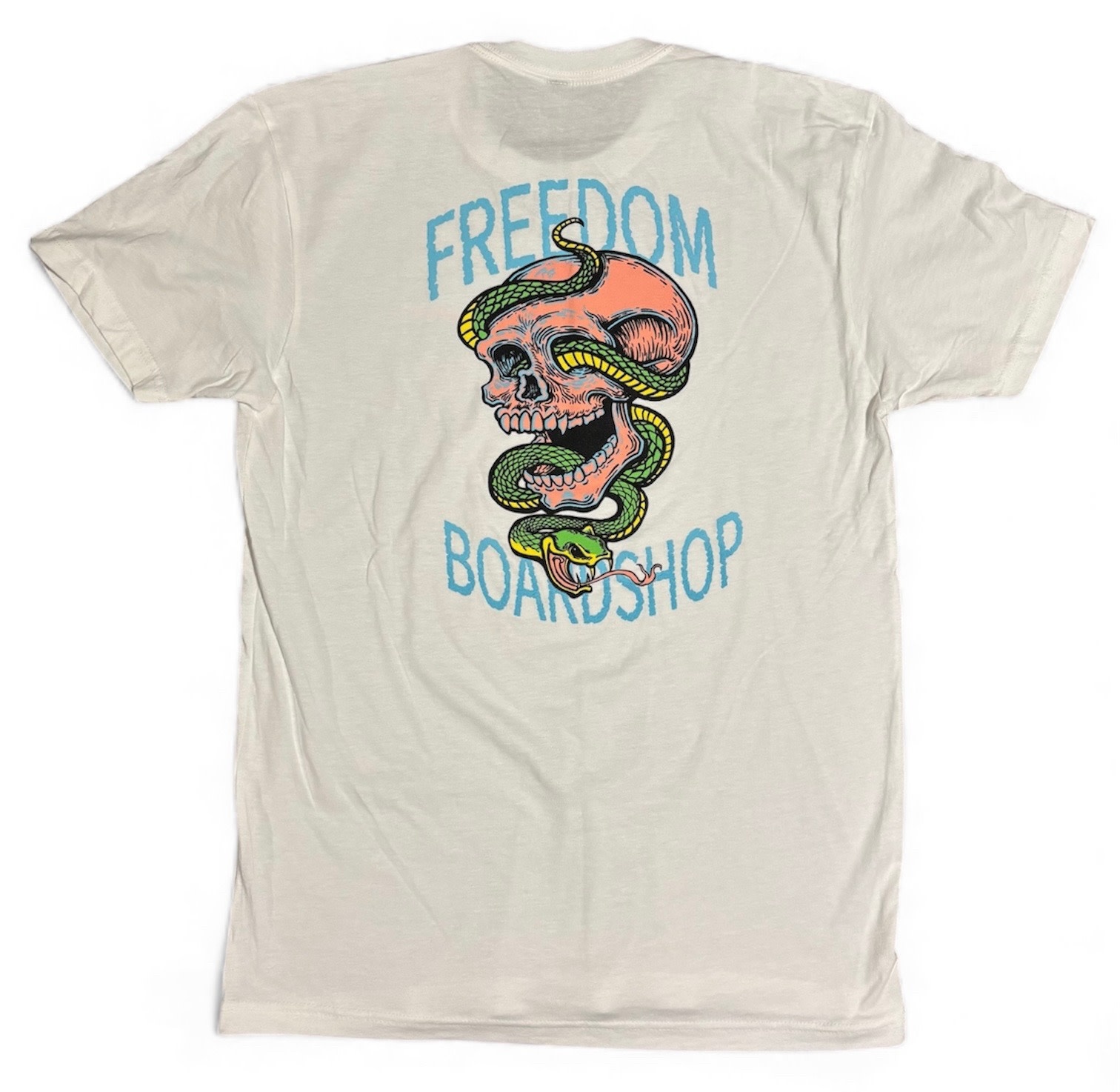 Freedom Boardshop TEE-FREEDOM SKULL & SNAKE 25