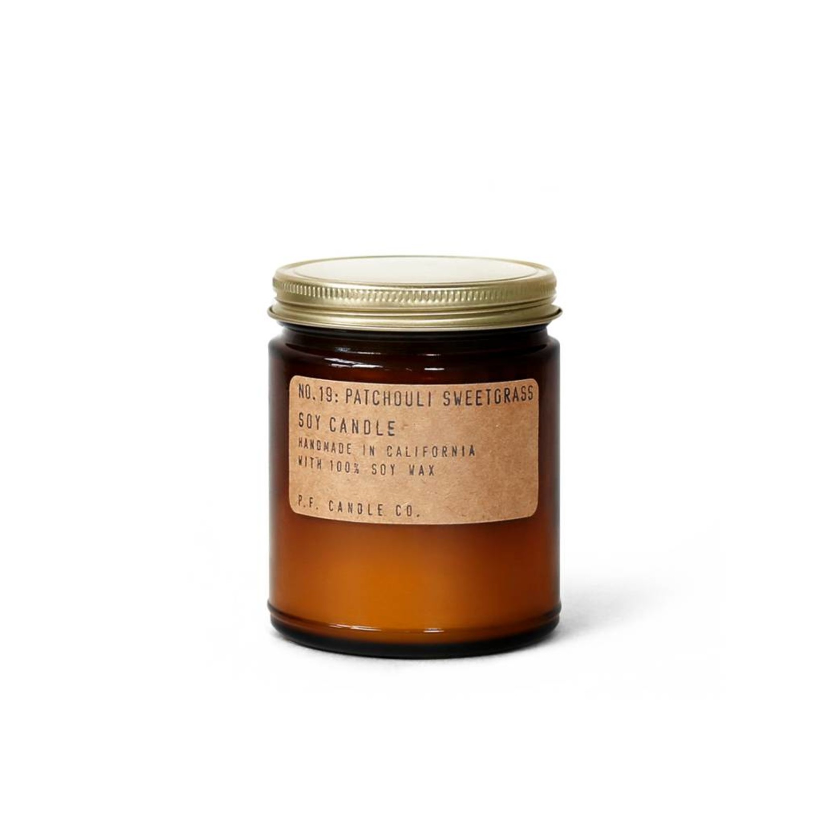 P.F.Candle P.F. CANDLE - Patchouli Sweetgrass Soy Candle, 7.2 oz