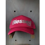 EskyFlavor Blessed Hat Hot Pink Silver