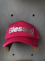 EskyFlavor Blessed Hat Hot Pink Silver