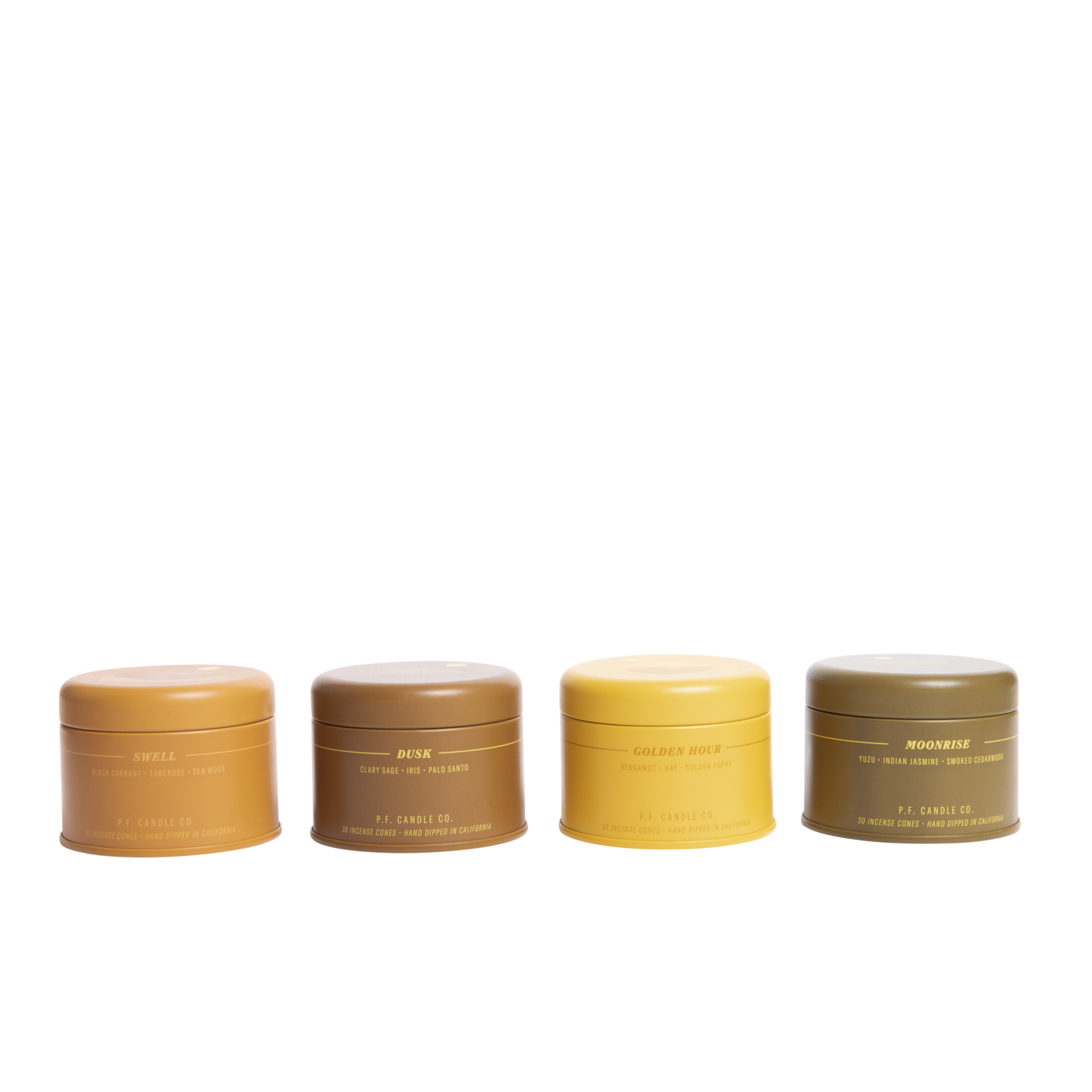 P.F.Candle golden hour - SUNSET INCENSE CONES