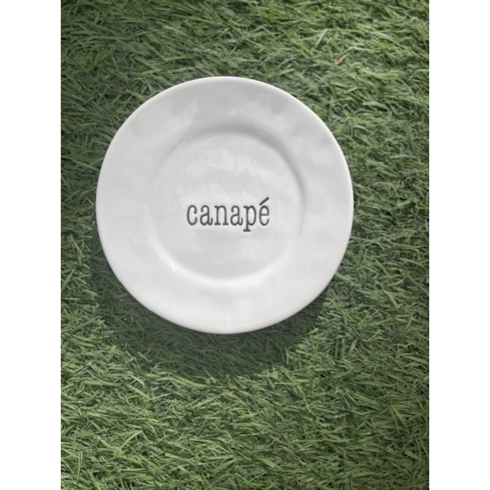 Its Just Words Canape Plates, 6in Asst