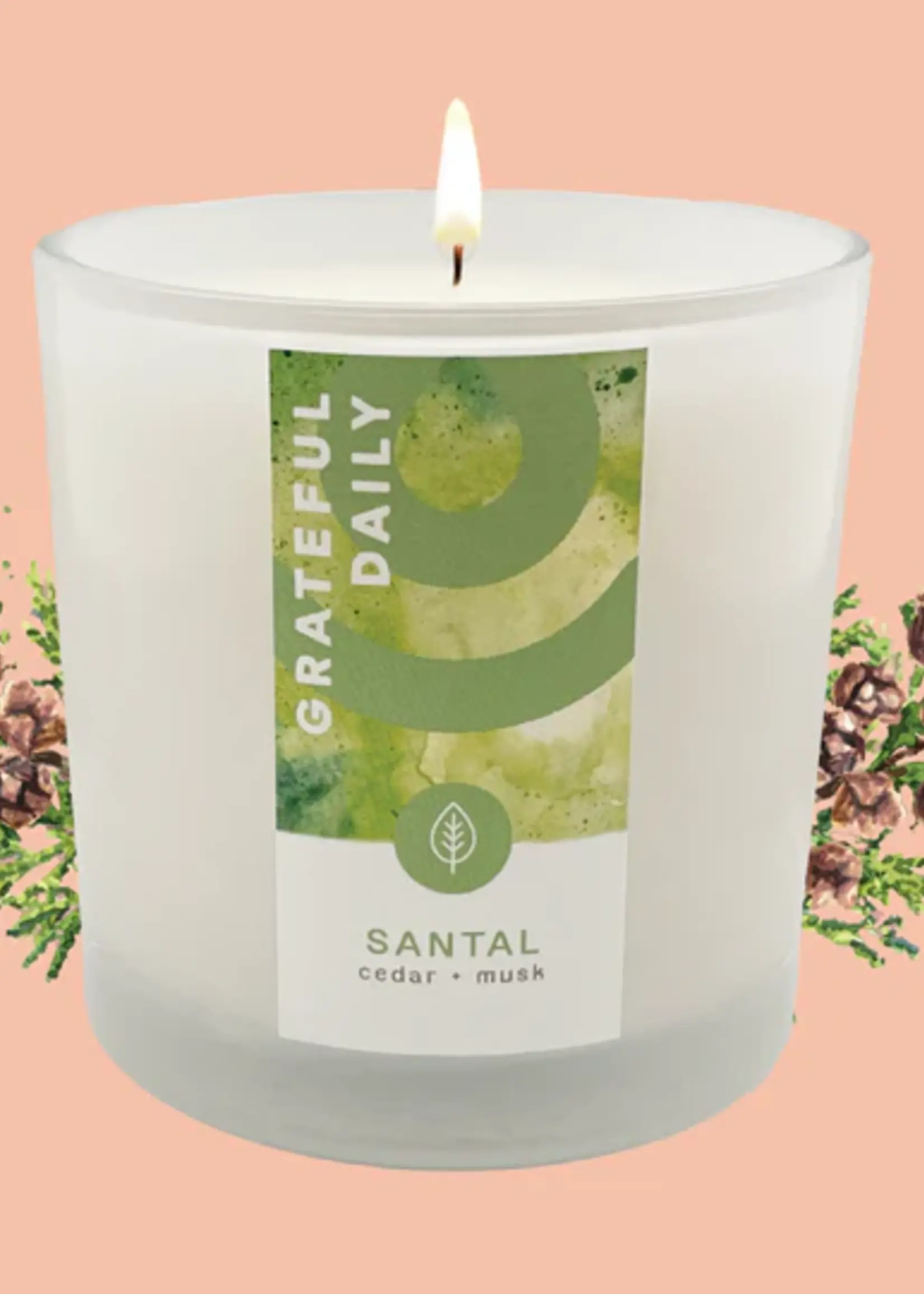 Grateful Daily Soy Scented Candle